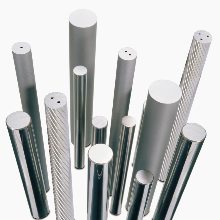 Ground Tungsten Carbide Rods for long tool with Centers 