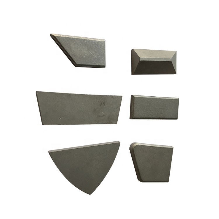 Tungsten carbide inserts tips for agricu