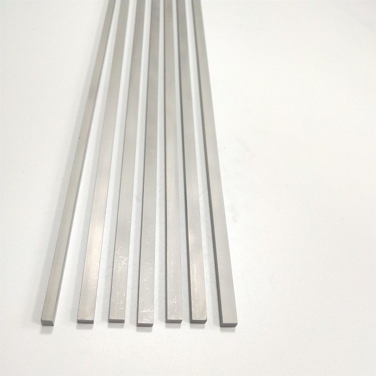 High hardness blank tungsten carbide strip/flat bar/plate 3x3x330mm