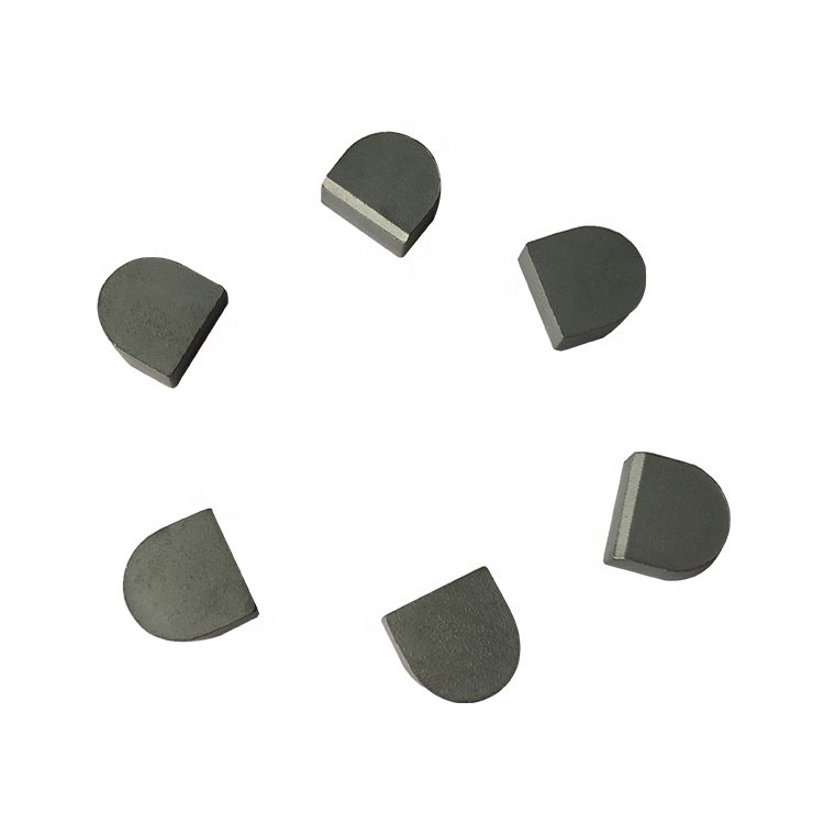 Tungsten carbide stump grinder tips for retipping stump grinder teeth 