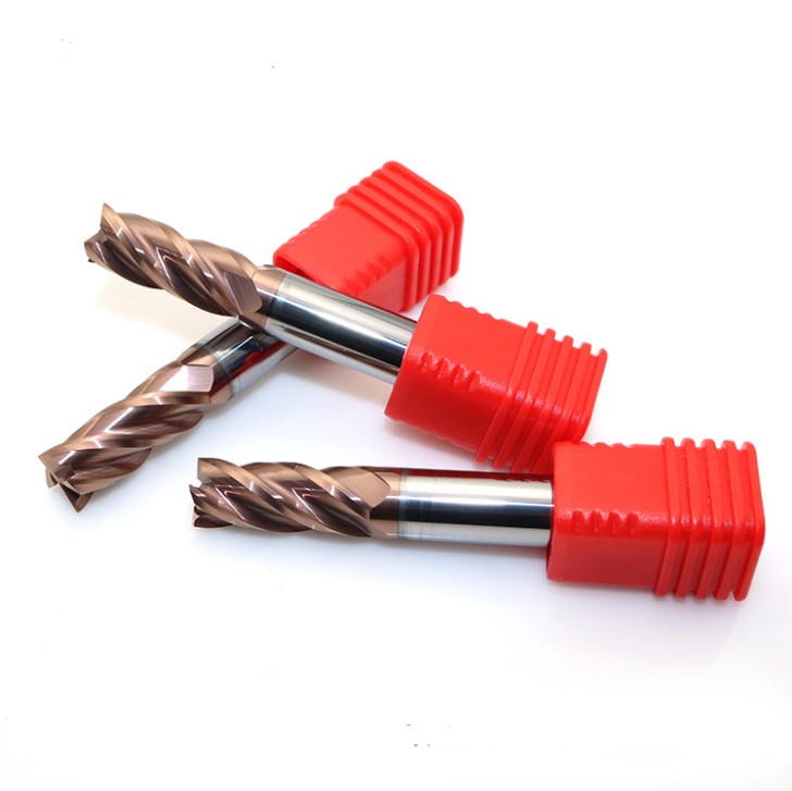 Solid Carbide HRC58 End Mills for metal working