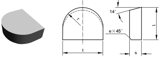 Tungsten carbide stump grinder teeth