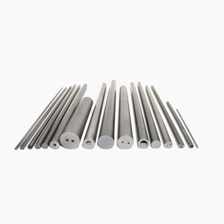 Ground Tungsten Carbide Rods With Hole Cemented Carbide Bar High Wear Resistance