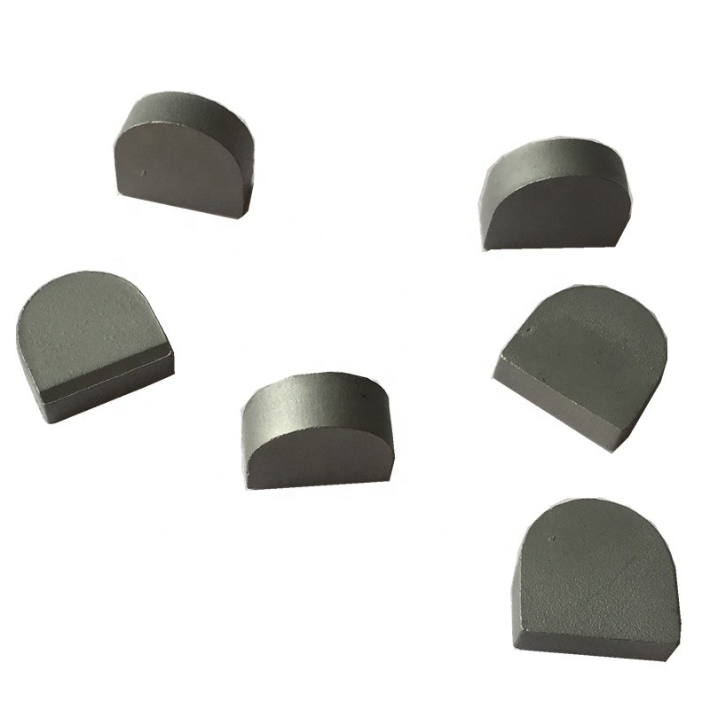 Tungsten carbide stump grinder tips for retipping stump grinder teeth 