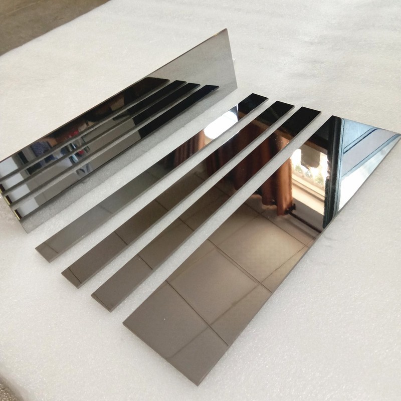 wearable mirror surface tungsten carbide plate