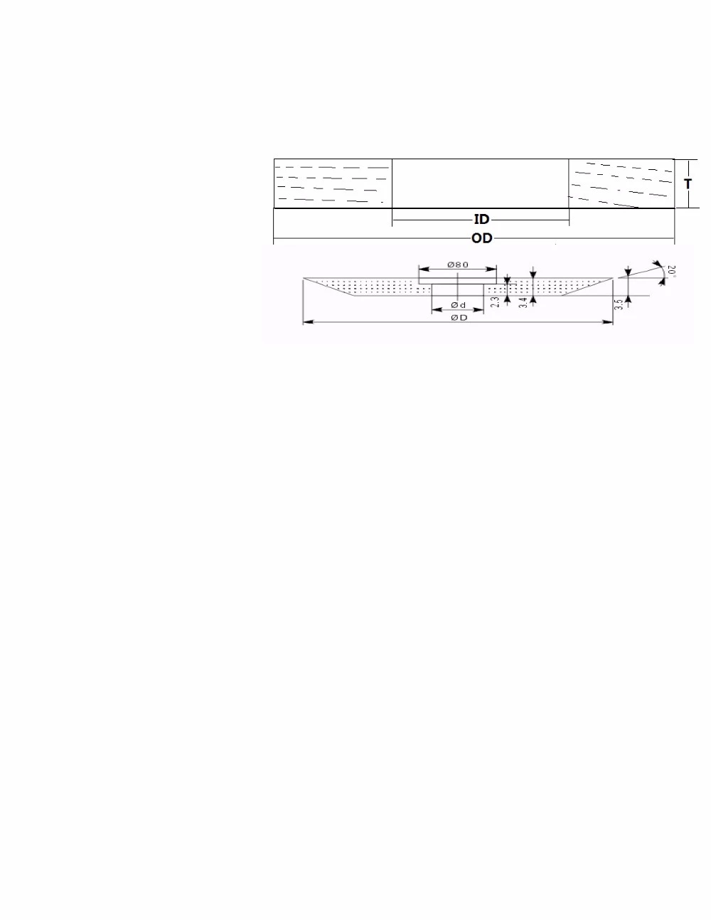 YG8 tungsten carbide lead wire cutter blade